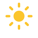 Sunny, cloudless sky