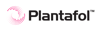Pembe noktalı daire simgesi ve “Plantatof” yazılı logo