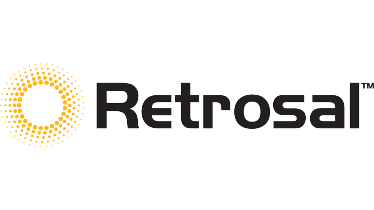 Sarı ayçiçeği simgesi ve “Retrosal” yazılı logo